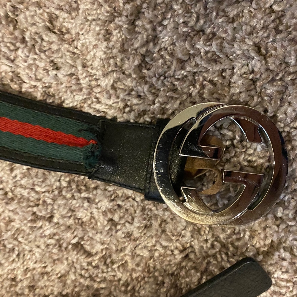 Mens Gucci belt 32